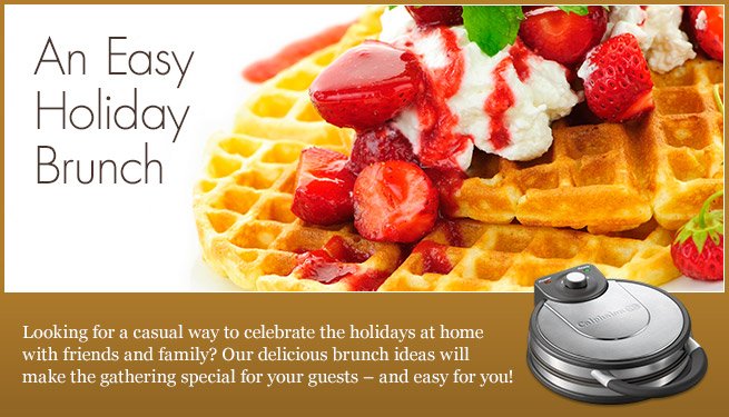 An Easy Holiday Brunch 
