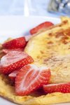 Strawberry Omelette Souffle