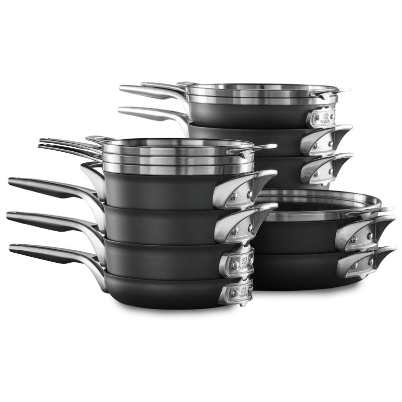 calphalon stackable stainless steel