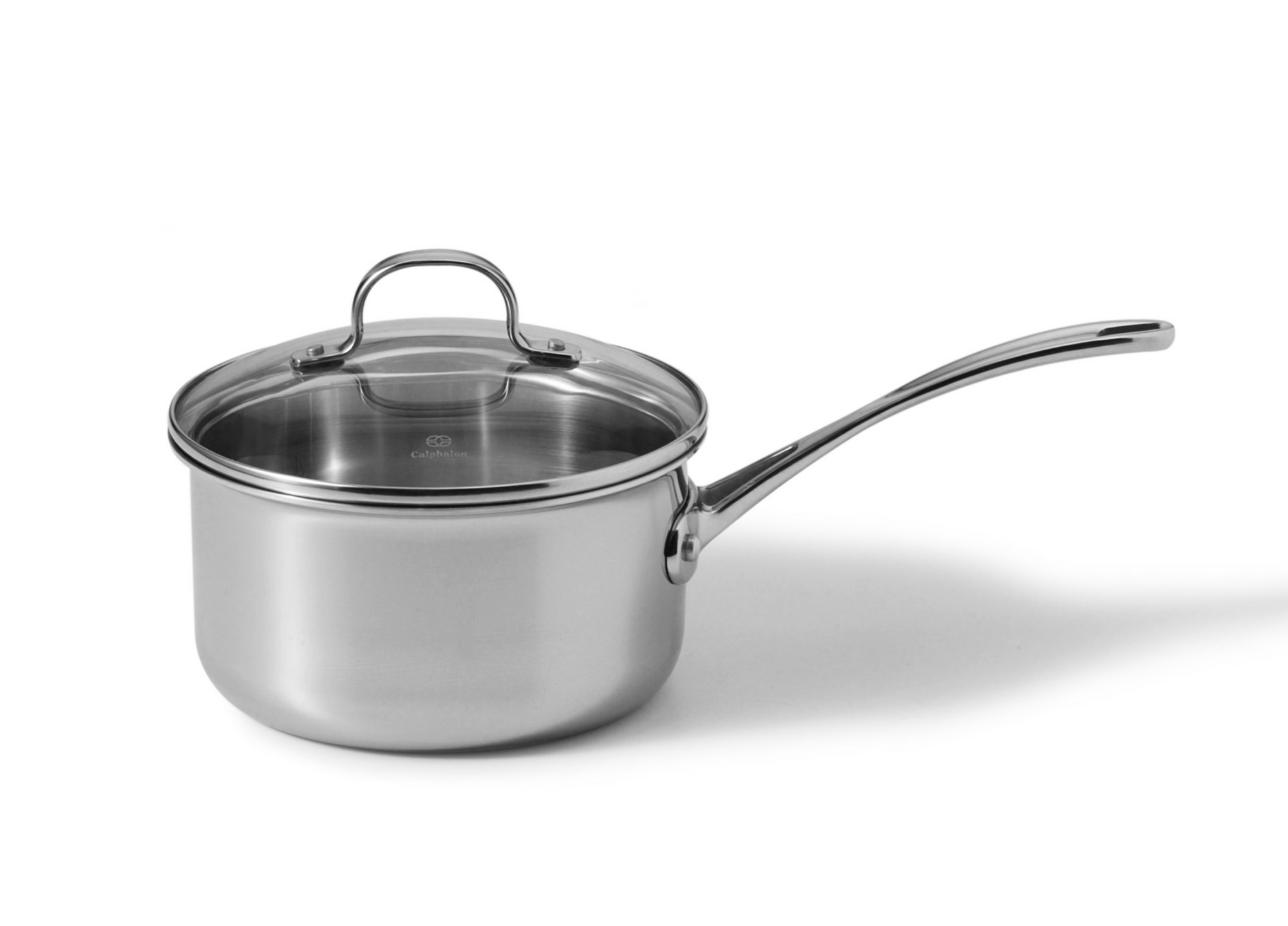 Tri-Ply Stainless Steel 2.5 Qt. Sauce Pan